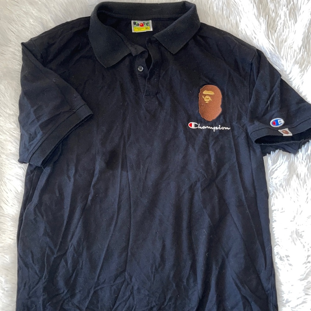 Champion X Bathing Ape polo